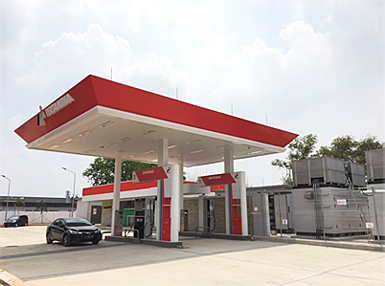 Figure of CNG station in KIIC 