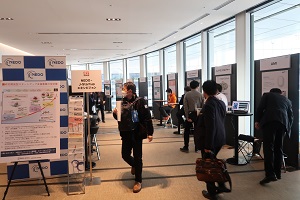 Photo of NEDO/J-Startup exhibition