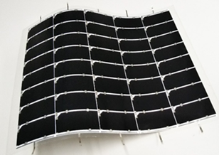 Photo of a solar cell module