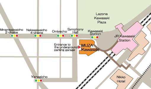 Access from Metropolitan Expressway Bayshore Route