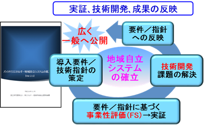 地域自立システムの確立に向けた取り組みのイメージ図