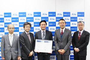 Group photo of attendees at ceremony