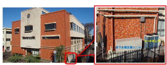 岐阜市内の公民館建屋に導入したオープンループ型地中熱利用空調システム