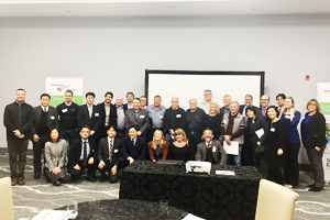 Photo of participants at forum