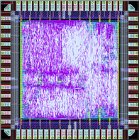 LSI（ST-CLS-DC30-01）の配線（GDS）のイメージ図