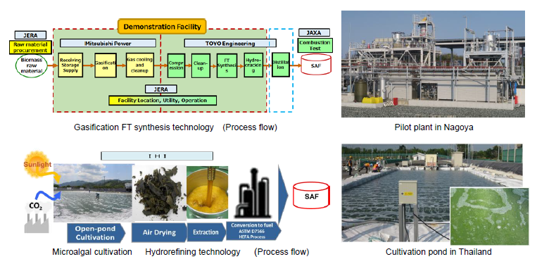 Figure of Integrated production process for biofuel