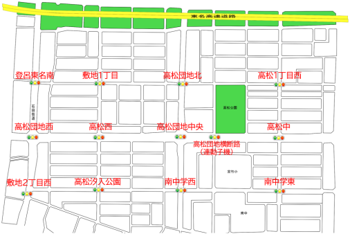  図3　実証実験場所の画像