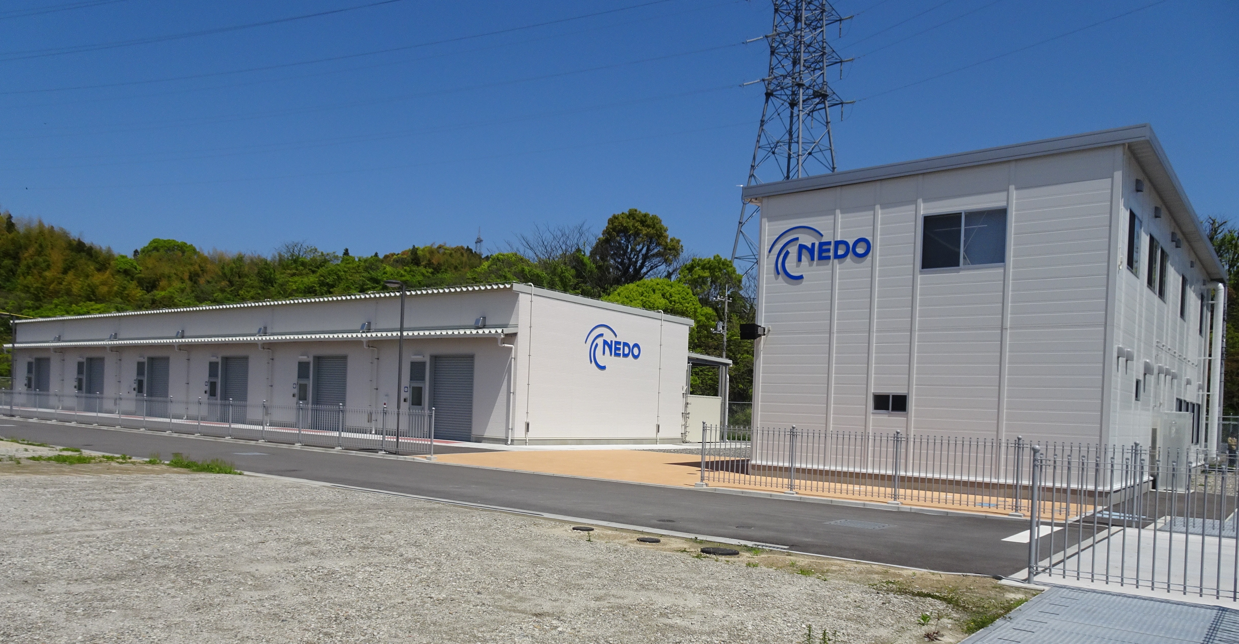 Photo of Common Use Building and Research Building in R&D and Demonstration Base for Carbon Recycling