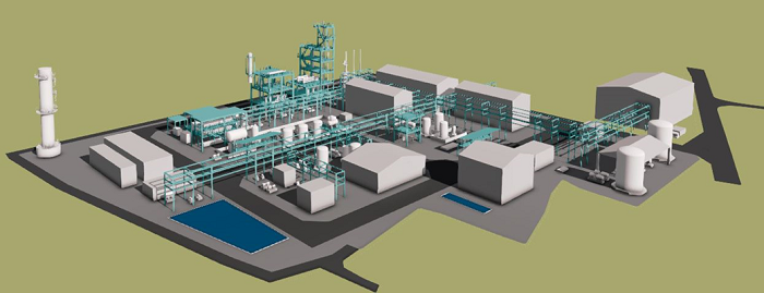 Image of the Demonstration Test for Blue Ammonia Production