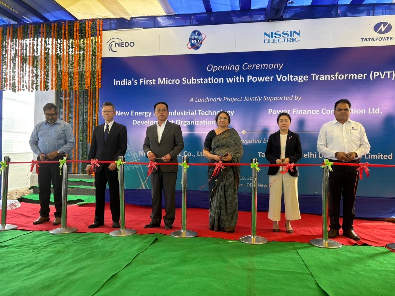 Figure 4 :Opening ceremony for India’s 1st Micro Substation