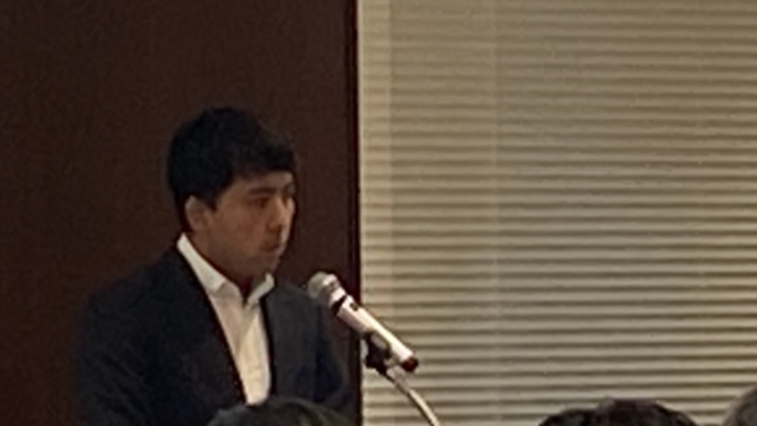 資源エネルギー庁　大場課長補佐の写真