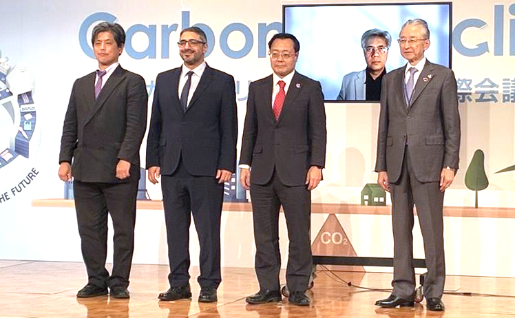 閣僚講演等の登壇者の写真