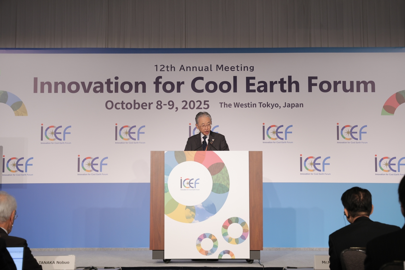 斎藤理事長の開会挨拶の様子