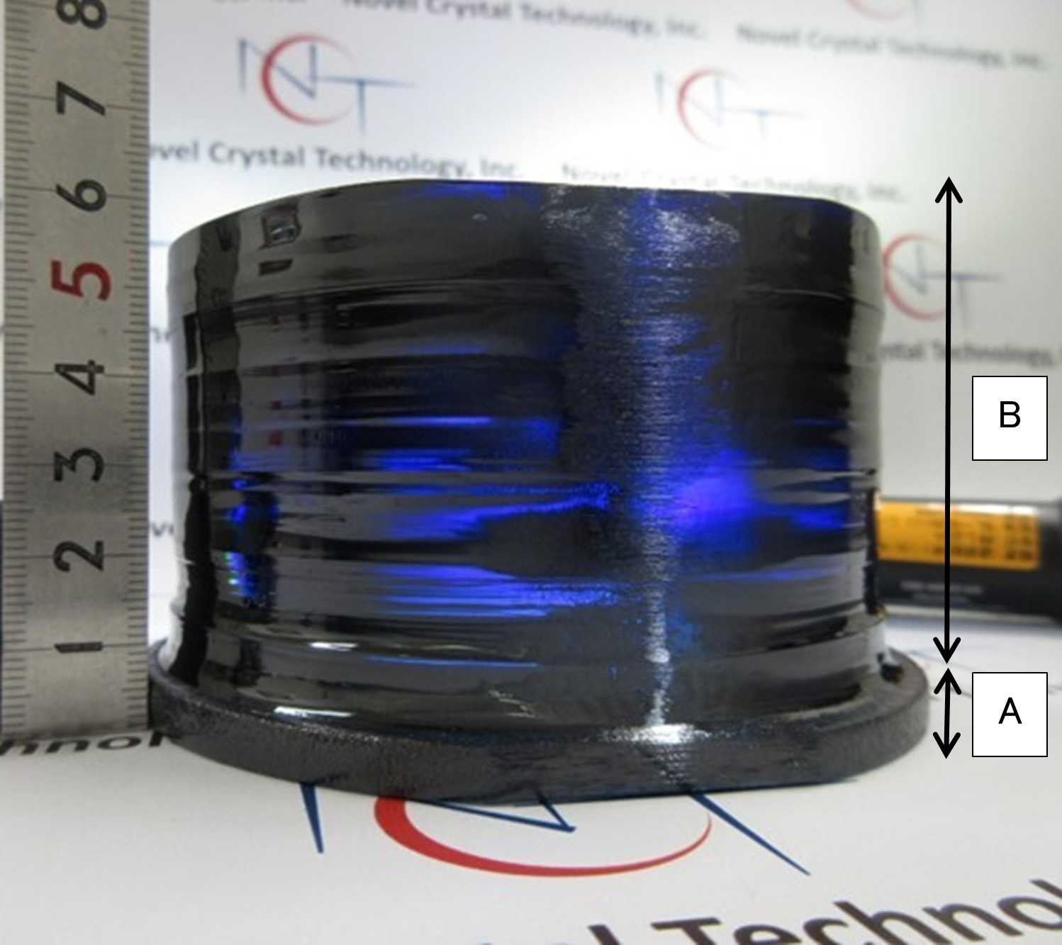 図3　DG法で育成した結晶