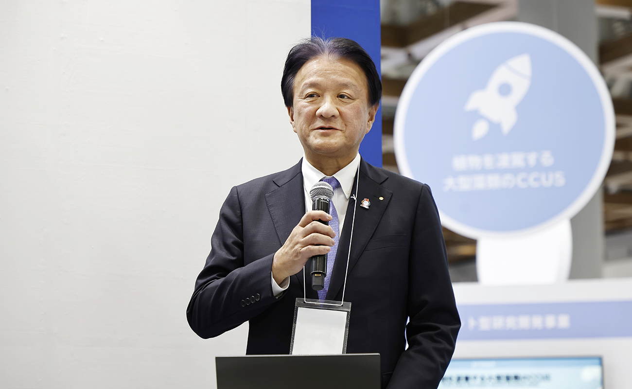 図2　理事長賞受賞者によるプレゼンテーションの様子