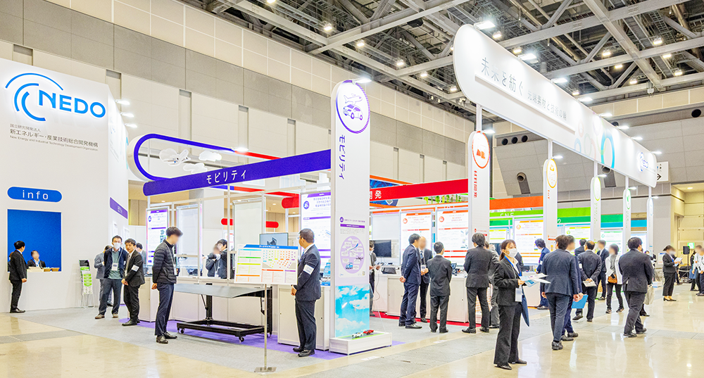 ネドブースの様子の写真