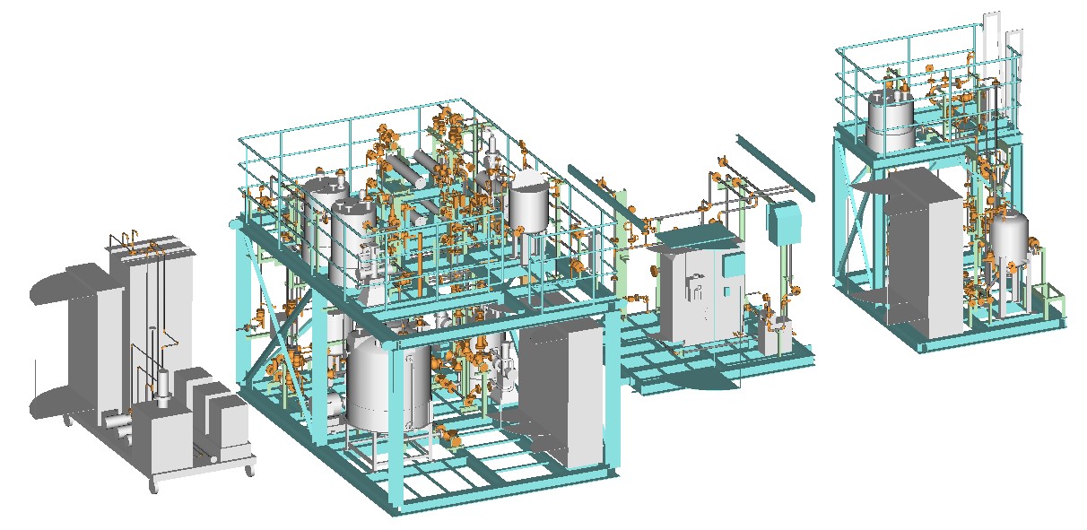 図2　ベンチプラントの3D図