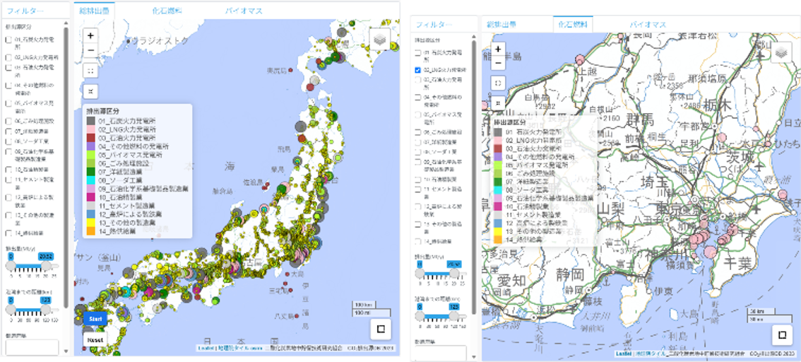 （5）のテキストを表した地図