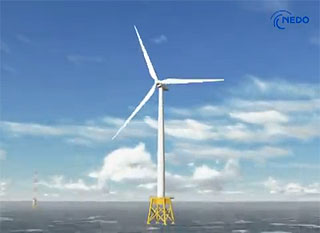 洋上風車の建設CG・サムネイル画像
