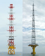 洋上風況観測タワー写真