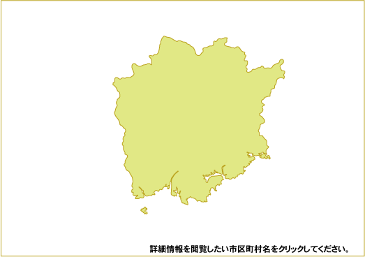 日本における10kW以上かつ総出力20kW以上の風力発電設備の分布図（岡山県）