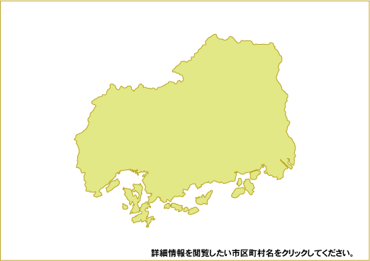 日本における10kW以上かつ総出力20kW以上の風力発電設備の分布図（広島県）